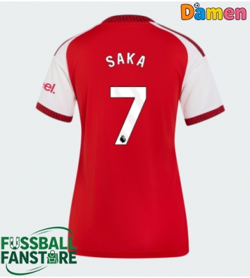 Arsenal Bukayo Saka #7 Replik Heimtrikot Damen 2026-27 Kurzarm